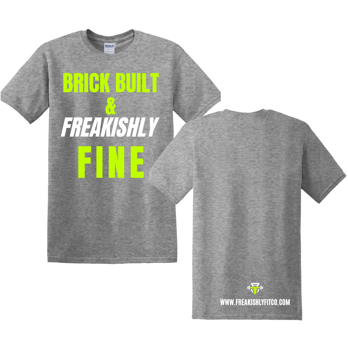 Brick Built Tee - Gray