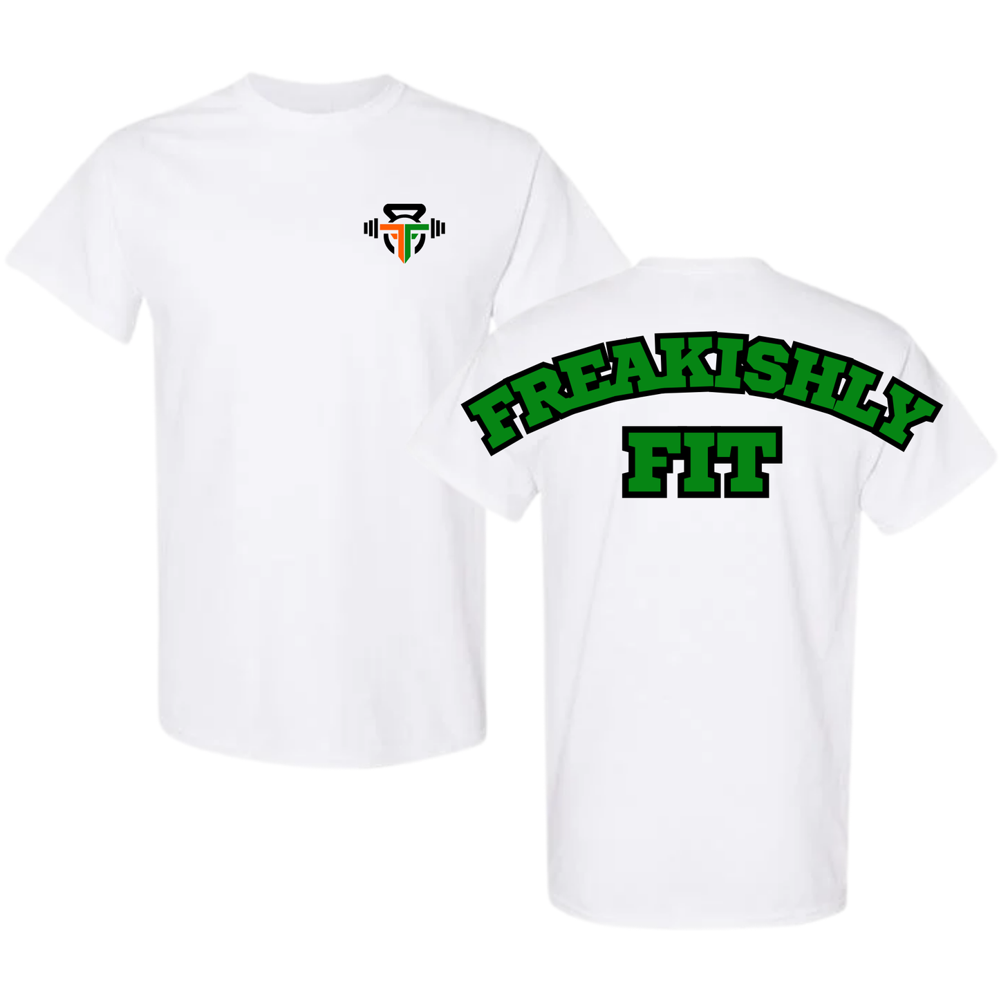 Large Back Freakishly Fit Tee - White