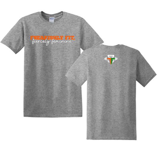 Freakishly Fit, Fiercely Feminine- Gray