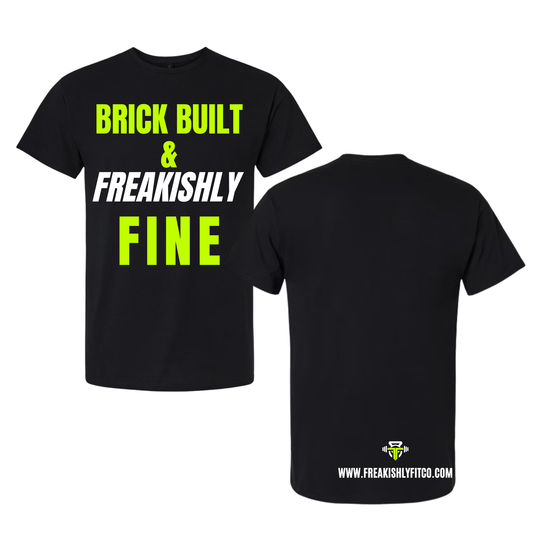 Brick Built Tee - Black
