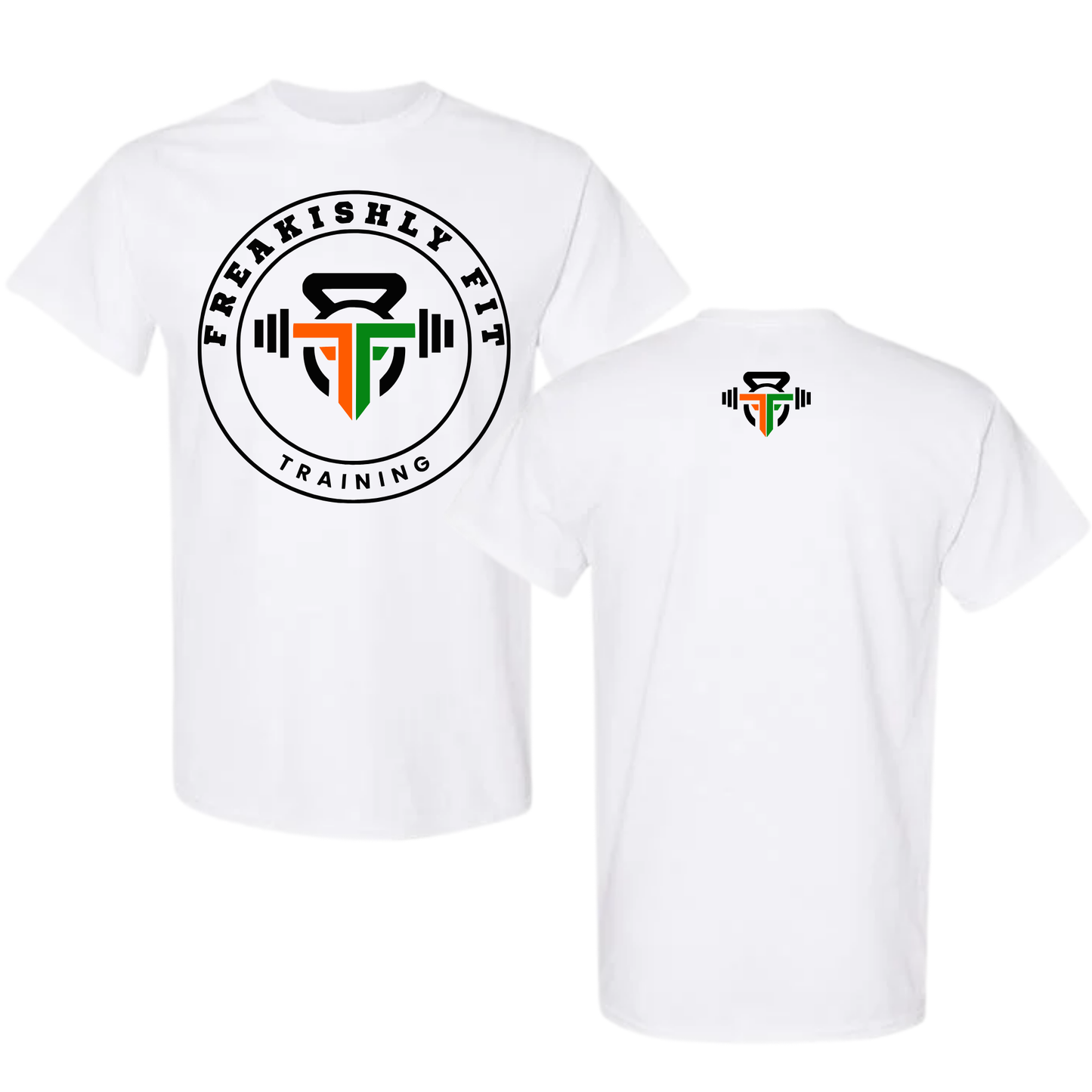 Freakishly Fit Circle Tee - White