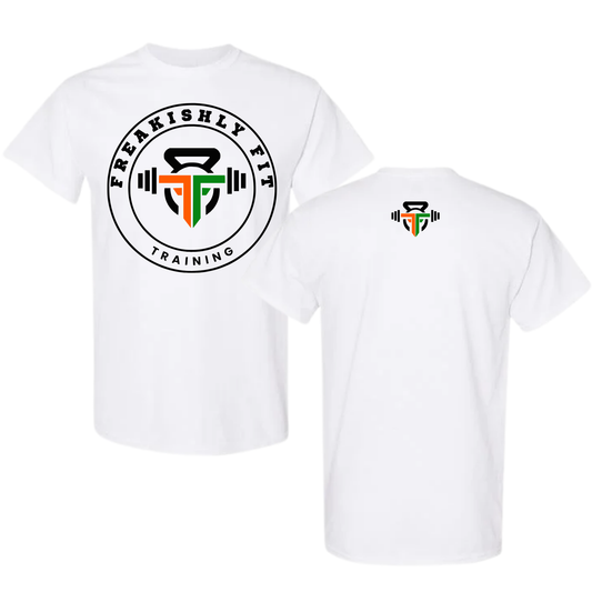 Freakishly Fit Circle Tee - White